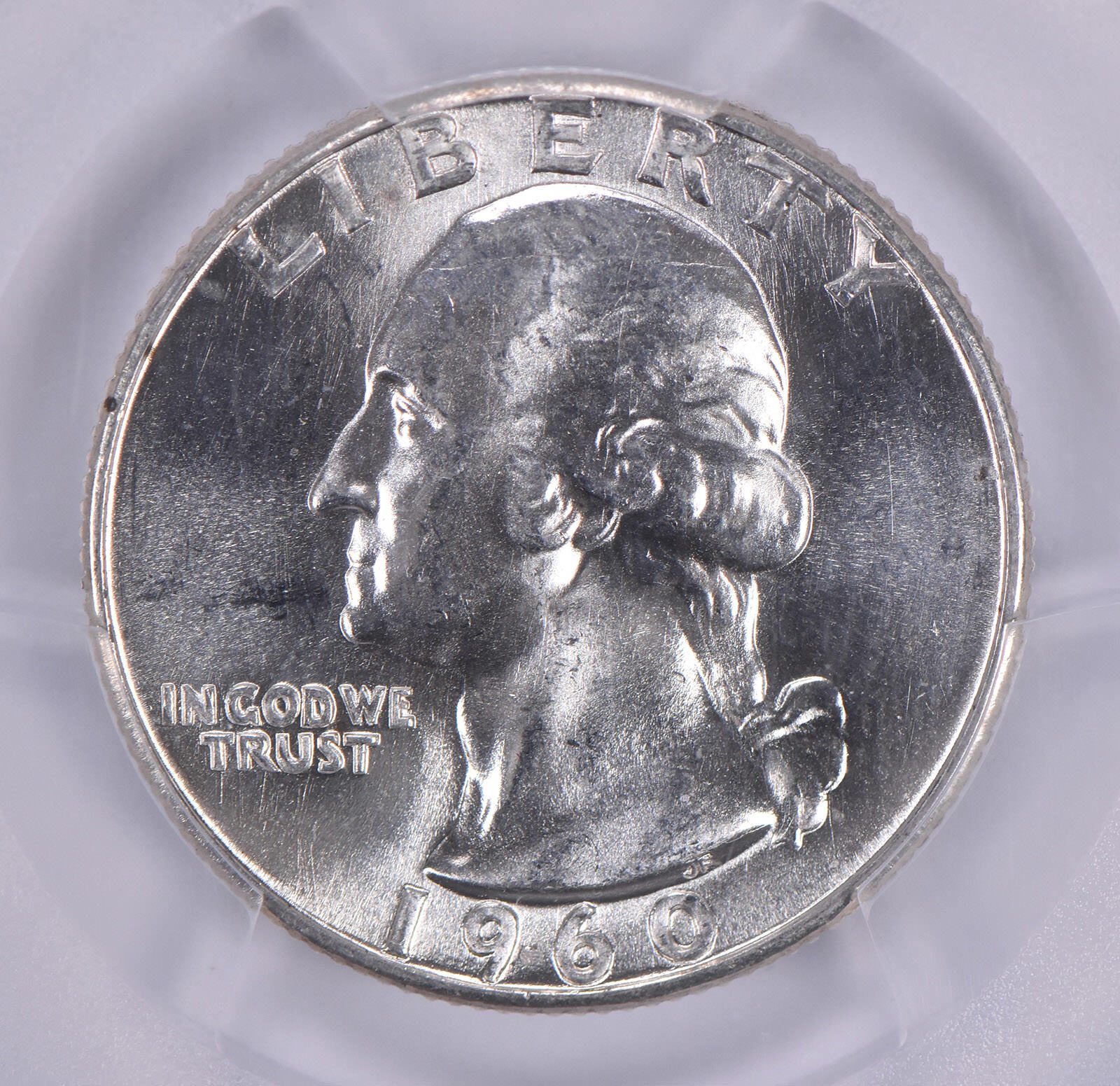 1960 Washington Quarter MS66 PCGS Blue Label