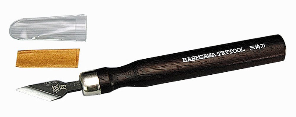 Hasegawa Tri Tool Banshu Cutlery Series Triangular Blade Plastic Model Tool TT11