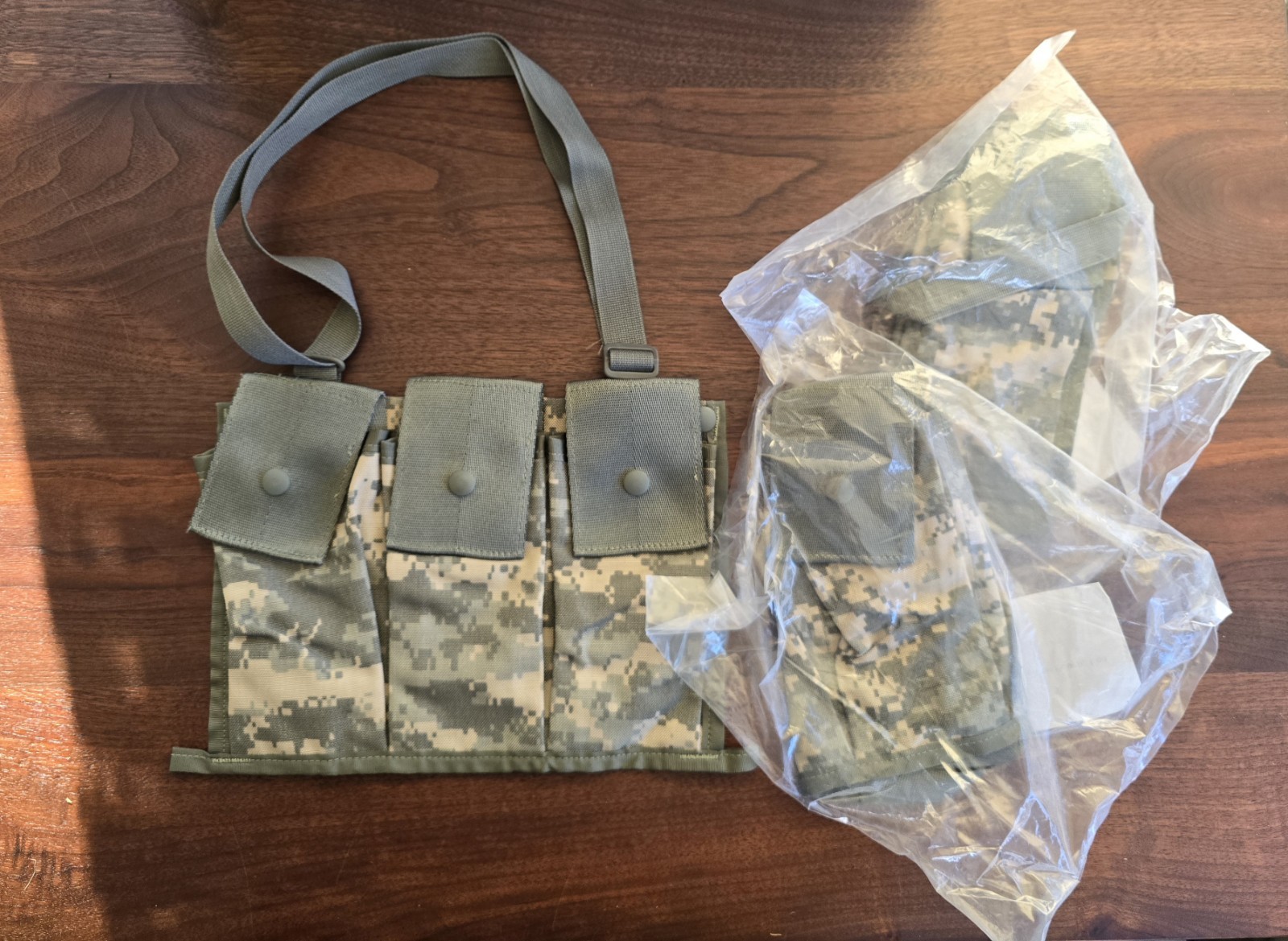 Pack of 2 US Military 6 Magazine Bandoleer MOLLE II Mag ACU NEW