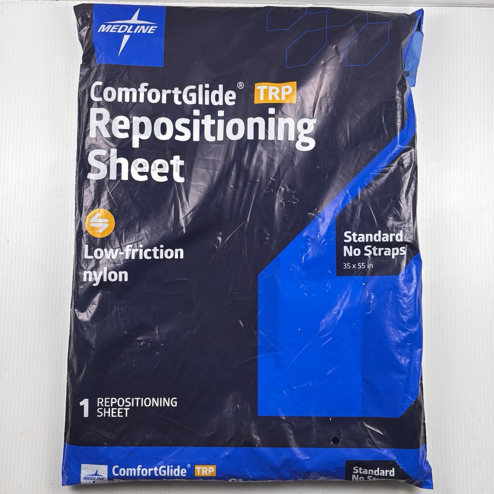 Medline Comfort Glide Repositioning Sheet Low Friction 35" x 55” New In Bag.