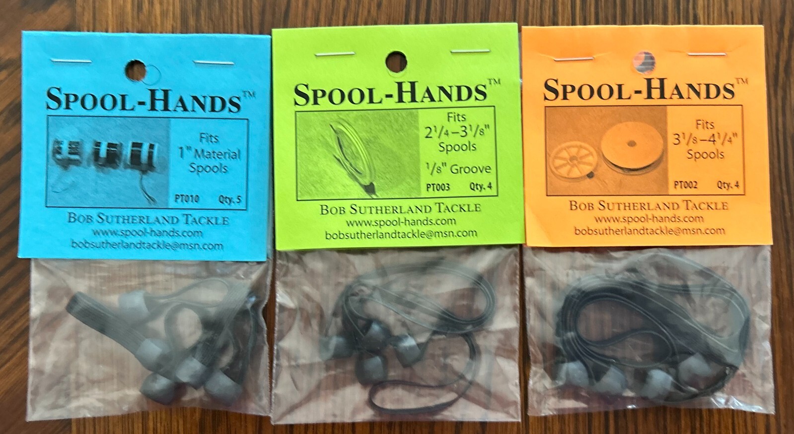 Spool Hands - 3 Sizes - Bob Sutherland Tackle