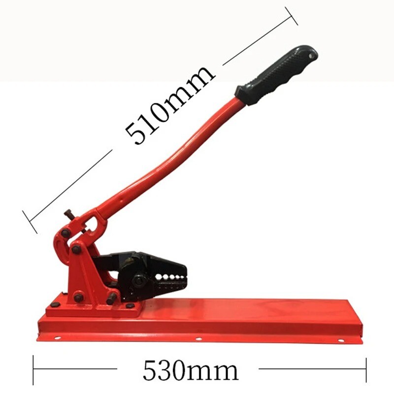 24'' Multi-Function Bench-Style Hand Swager Tool Wire Rope Swaging Machine