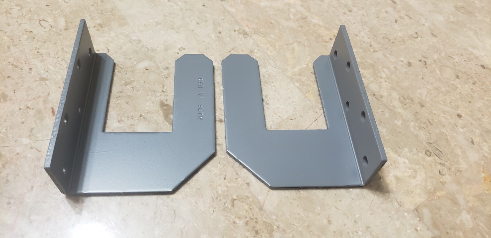 Door Security Brackets Fit 2x3 Board (2 pcs)
