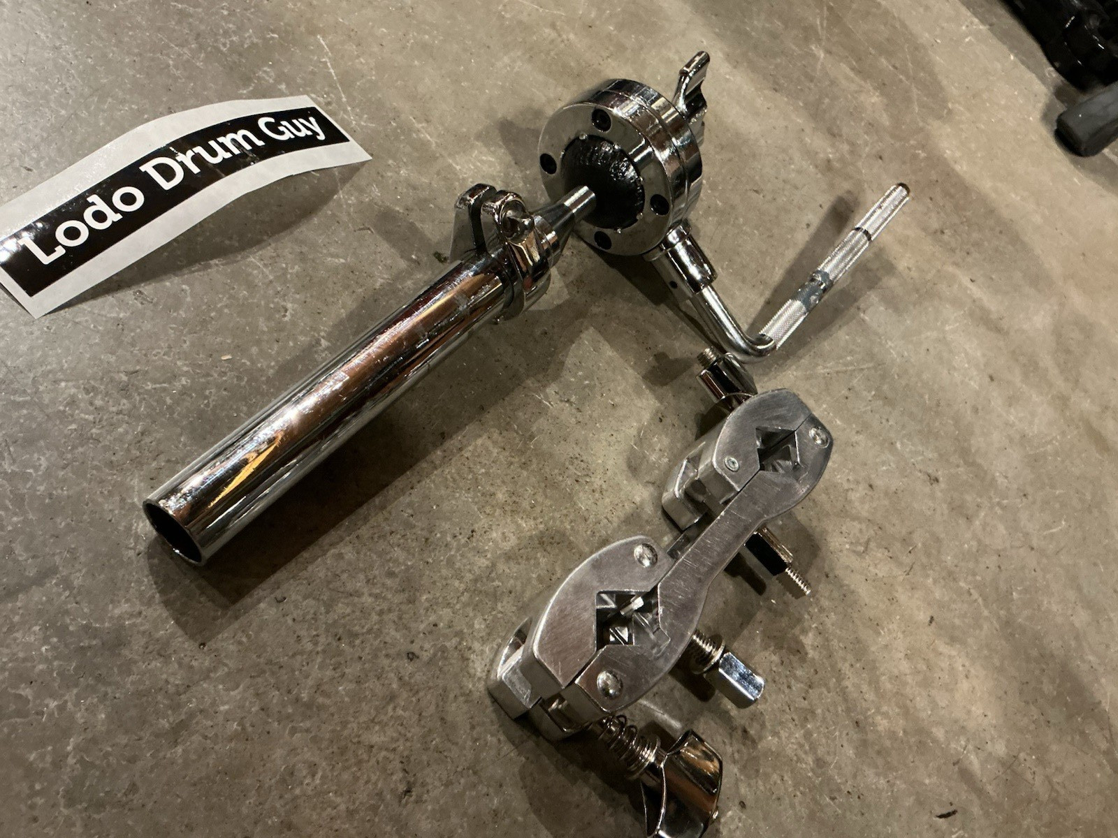 Gibraltar single tom drum mount 9.5mm post with CLAMP #MJ6