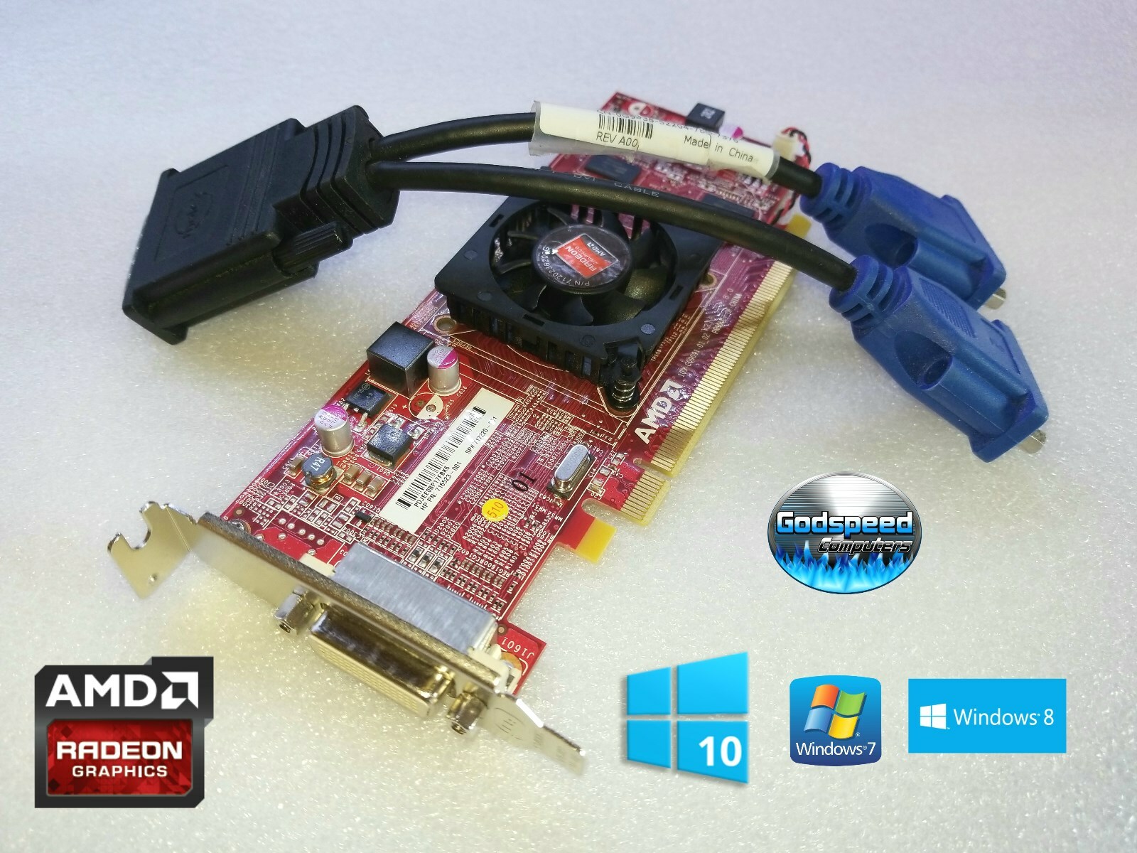 HP Pavilion Slimline s5-1218 s5-1224 s5-1310t Dual Monitor VGA Video Card