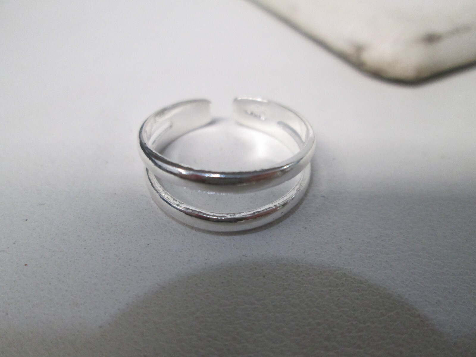 New Sterling Silver Adjustable Toe Ring