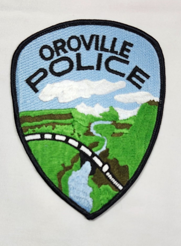 OROVILLE, CA. CALIFORNIA POLICE SHOULDER PATCH - NEW CONDITION
