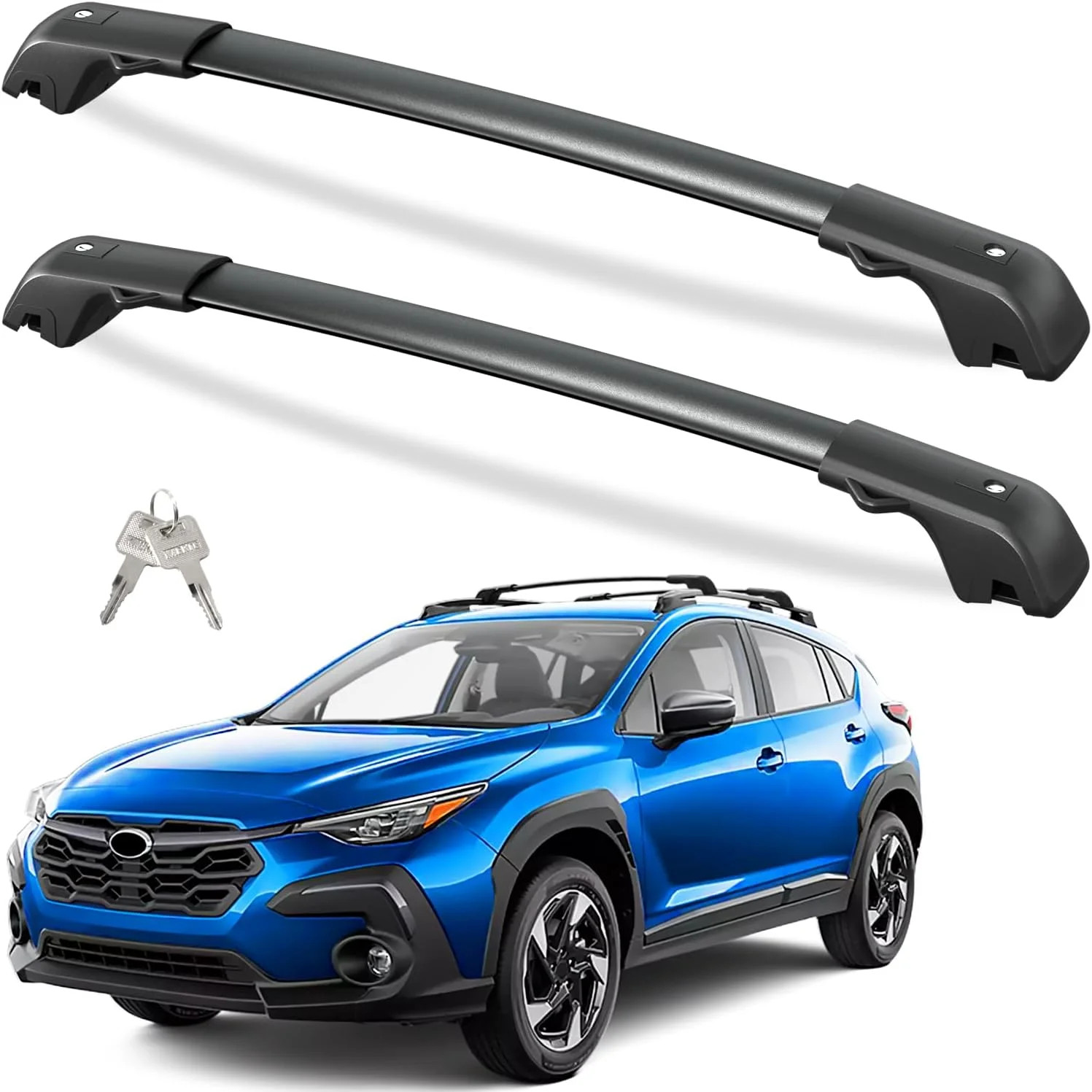 300lbs Roof Rack Cross Bars Compatible with Subaru Crosstrek 2024 2025 2026 Limi