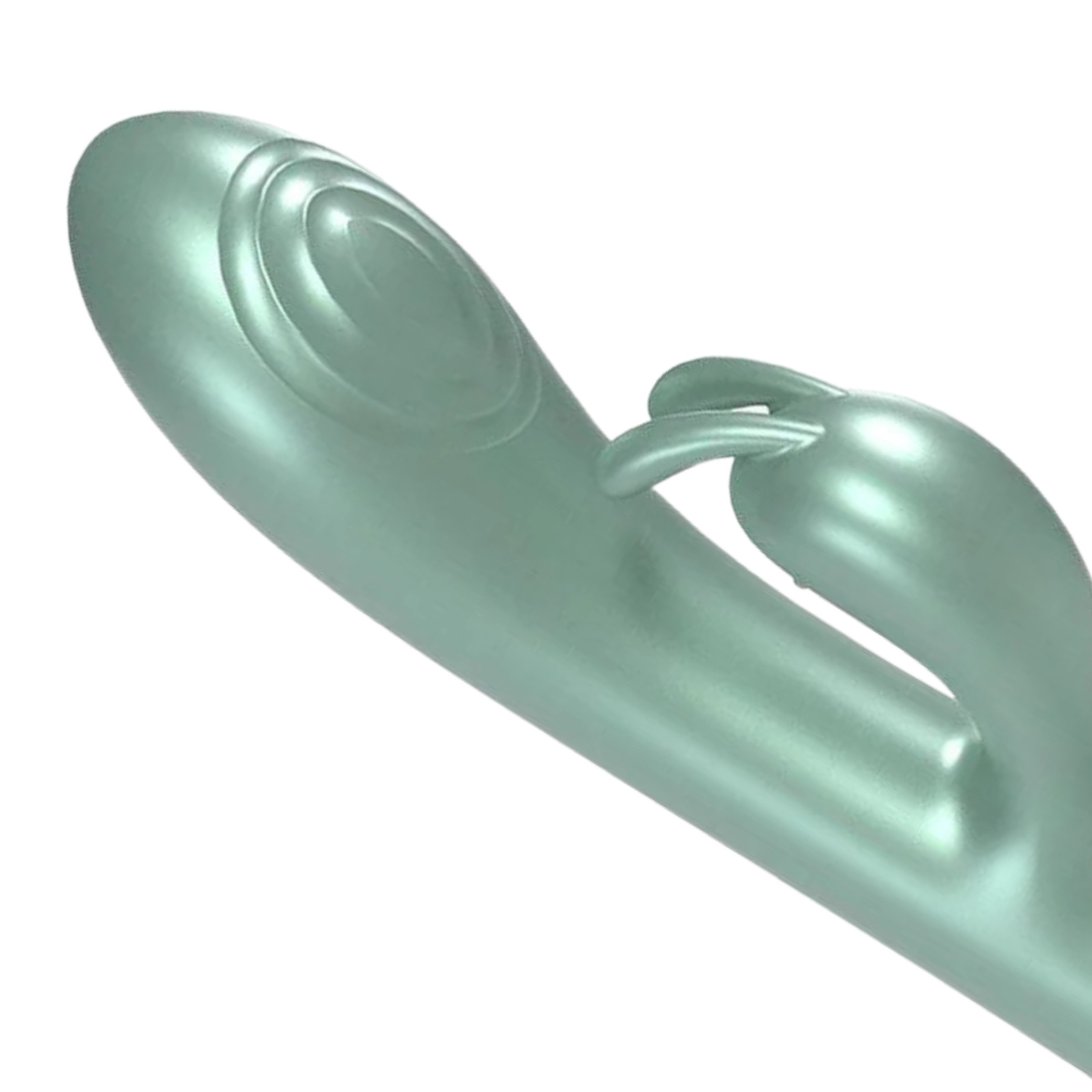 Rechargeable Rabbit Vibrator Silicone Powerful Vibrating G-spot Clit Stimulator
