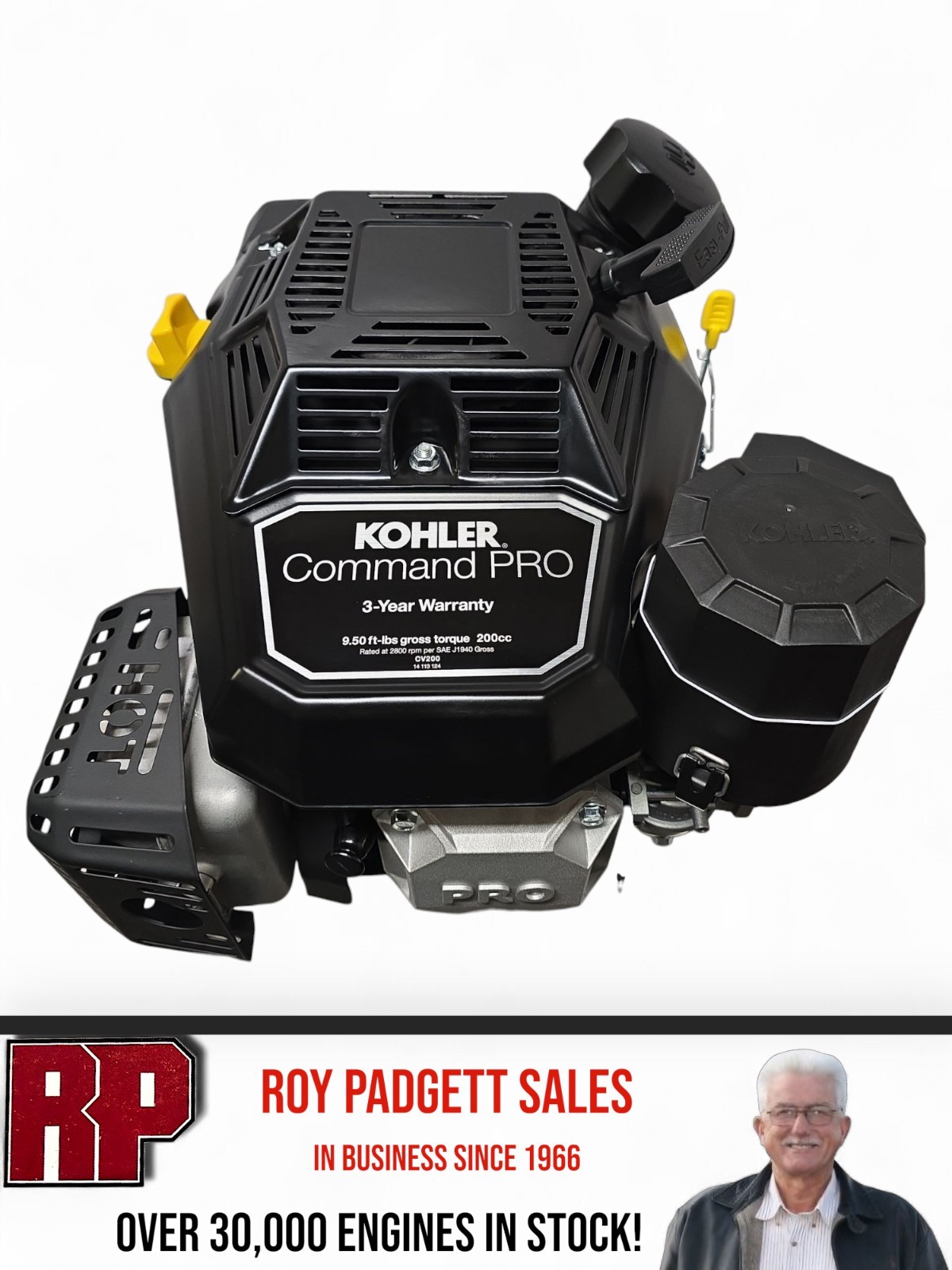 Kohler Command PRO Engine CV200-3002 25mm X 3.11" 30" Toro Turfmaster Turfmaster