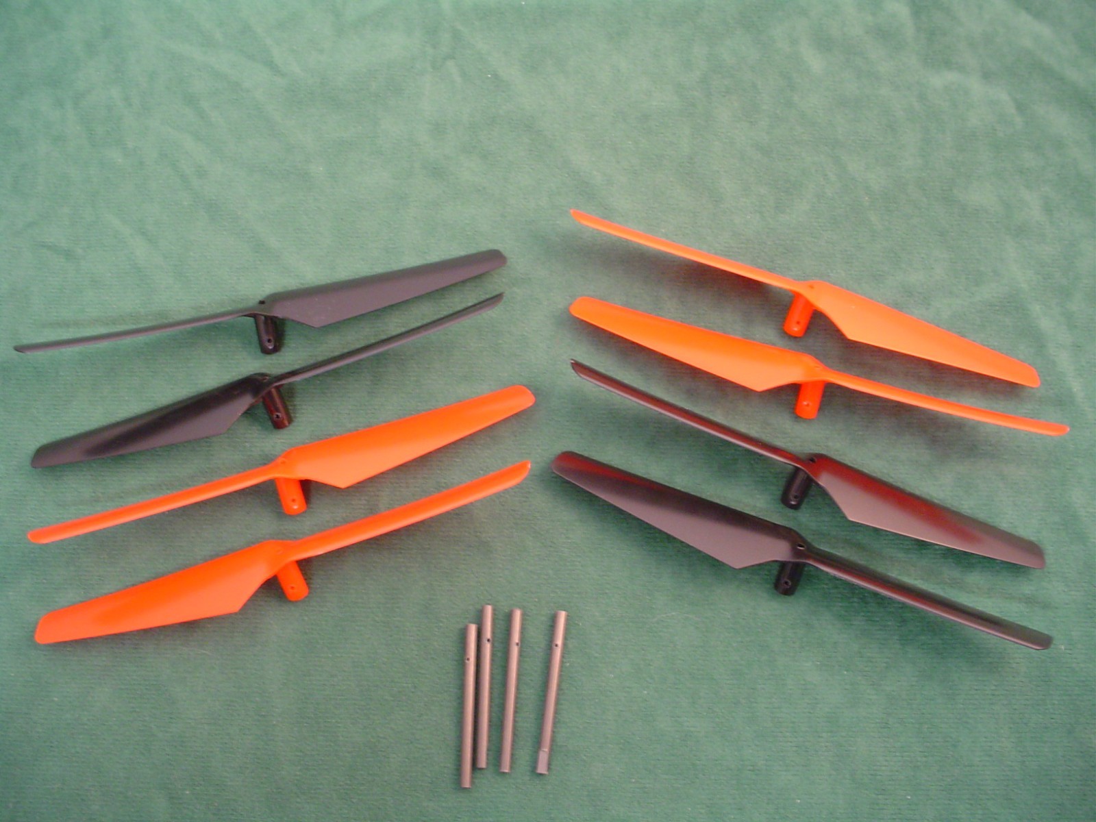 WL Toys Quadcopter Parts V929 V949 2 Sets Blades Propellers 4 Shafts Parts Lot