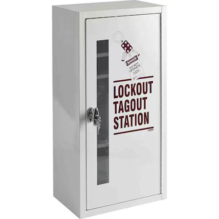 BRADY LC977A Lockout Tagout Station with Locking Handle