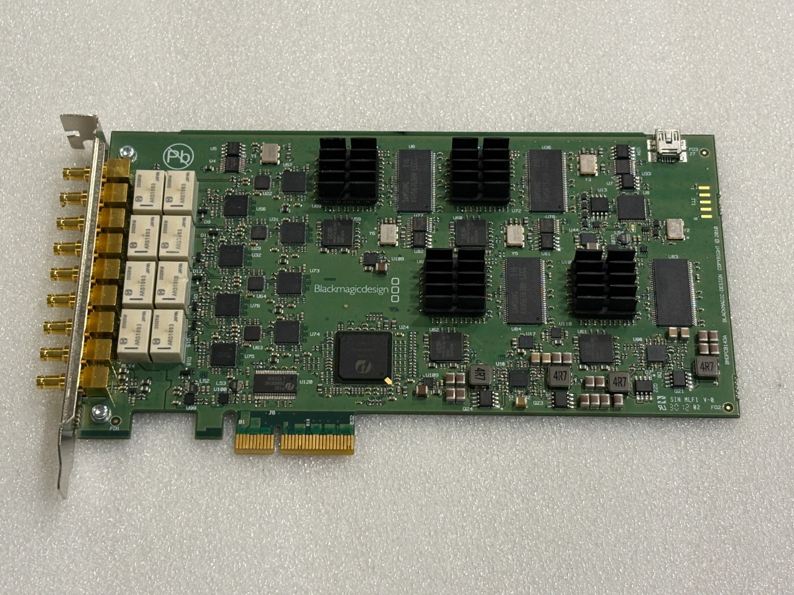 Blackmagic DeckLink Quad SDI Capture Card for PCI-e card BMDPCB143A