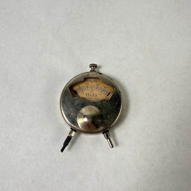 Vintage Telex Hearing Aids Volt Meter 0-50V Minneapolis MN Test Instrument