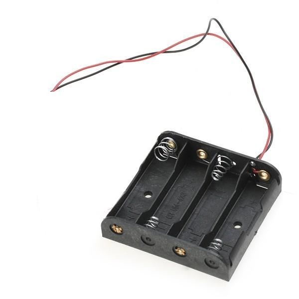 5PCS Battery Holder Box Case w/ Wire 4XAA 4×AA 4XAA 6V 4*AA good
