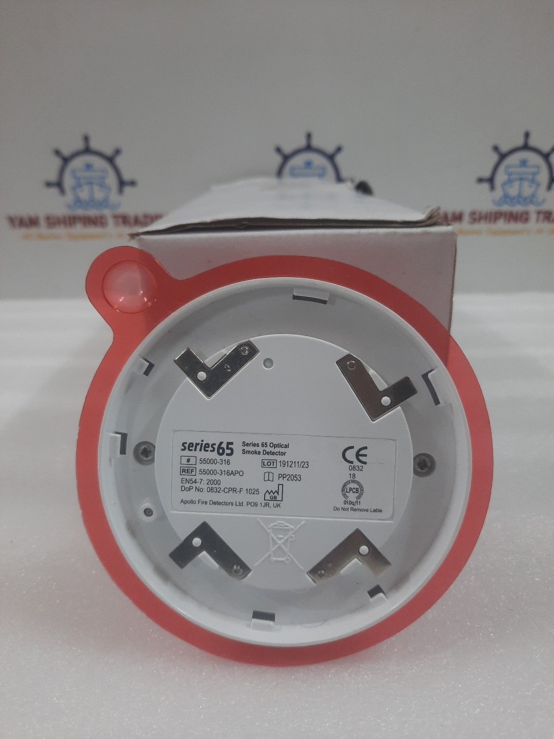 Apollo 55000-316 APO Series 65 Optical Fire Alarm Sensors Lot of 9