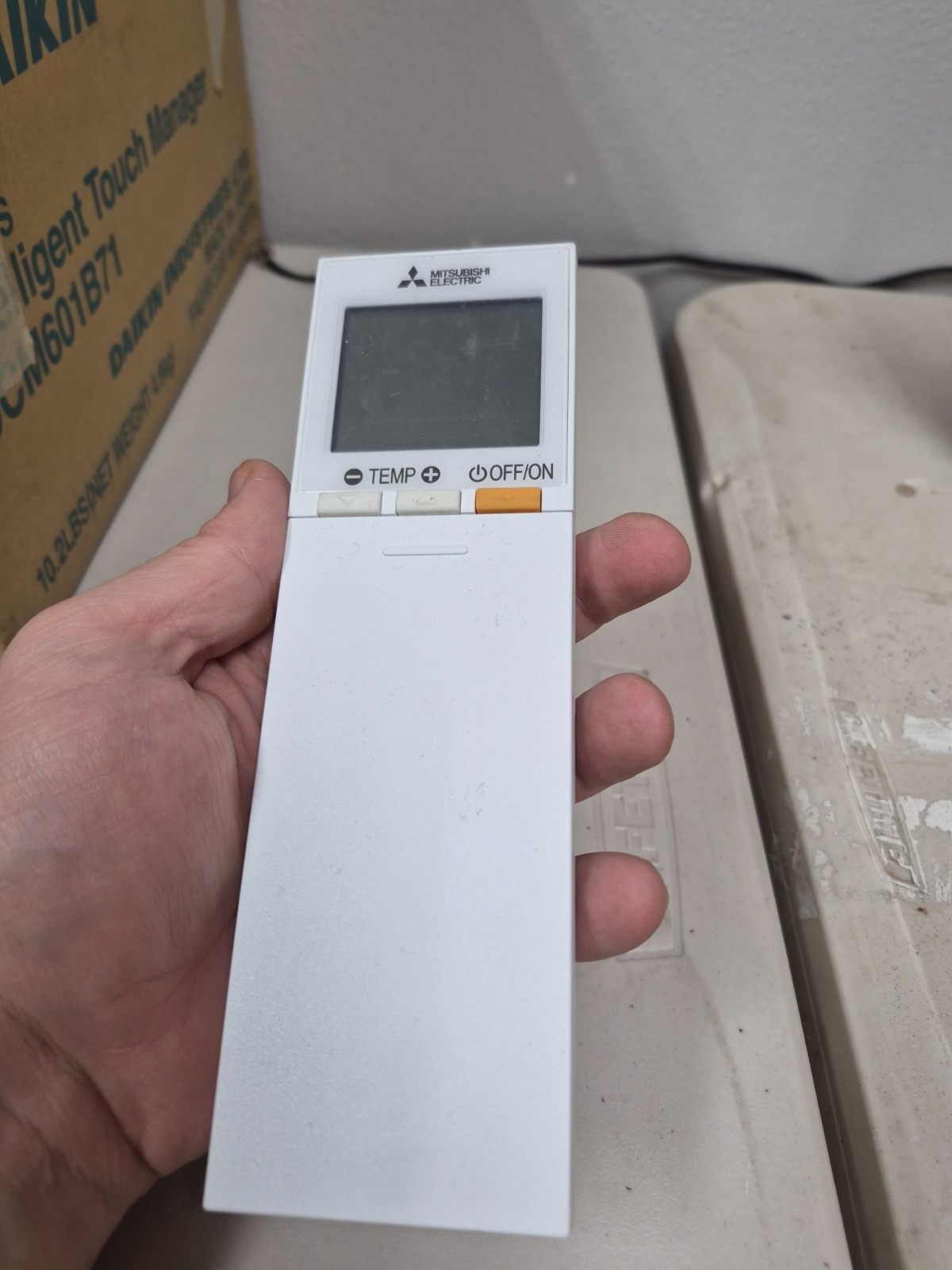 Genuine Mitsubishi SH22A HVAC Remote Control NEW Open Box w/Batteries & Mount