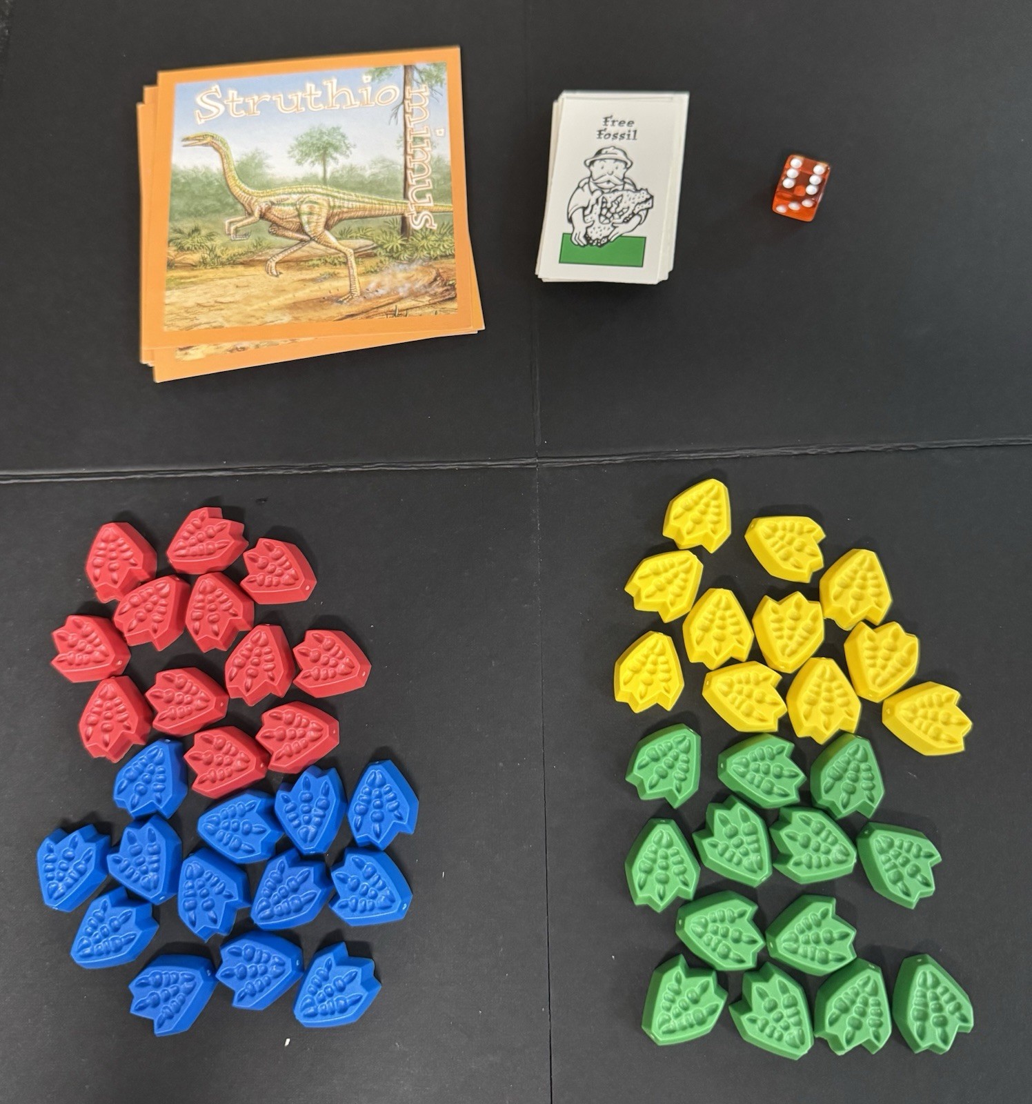 Monopoly Junior Dig’n Dinos Replacement Pieces (Not A Complete Set)