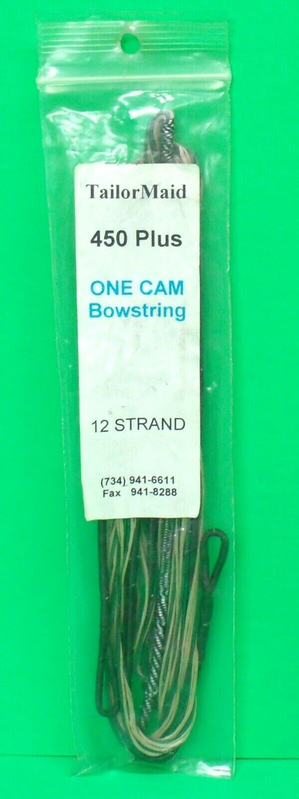 New TailorMaid Premium Solo Cam / One Cam Bow Replacement String - 101 3/4" Camo
