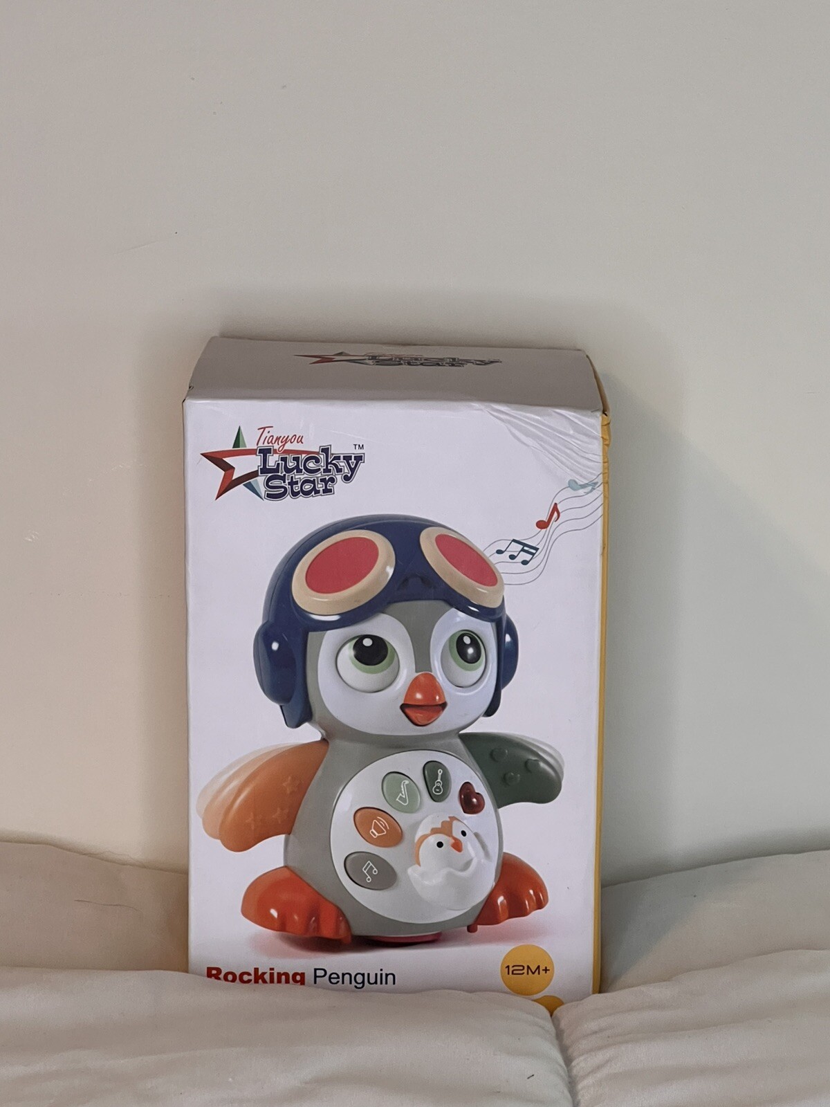 Lucky Star Rocking Penguin