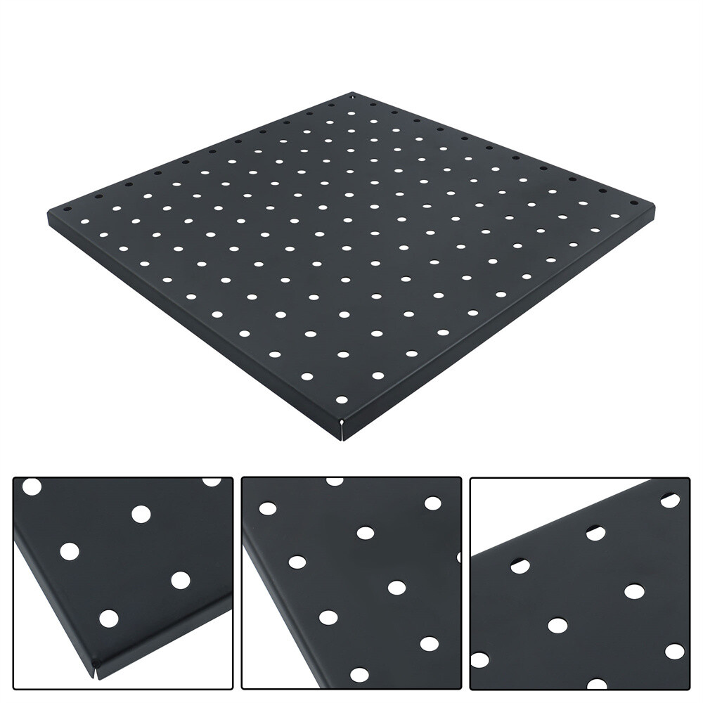 4 Pcs Pegboard Metal Pegboard Wall Panels - Pegboard Wall Organizer System