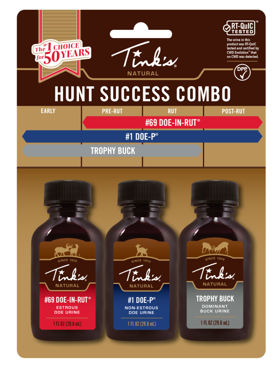 Dead Down Wind (arcus) Hunt Success Kit Tinks W6000 Natural 1 Oz