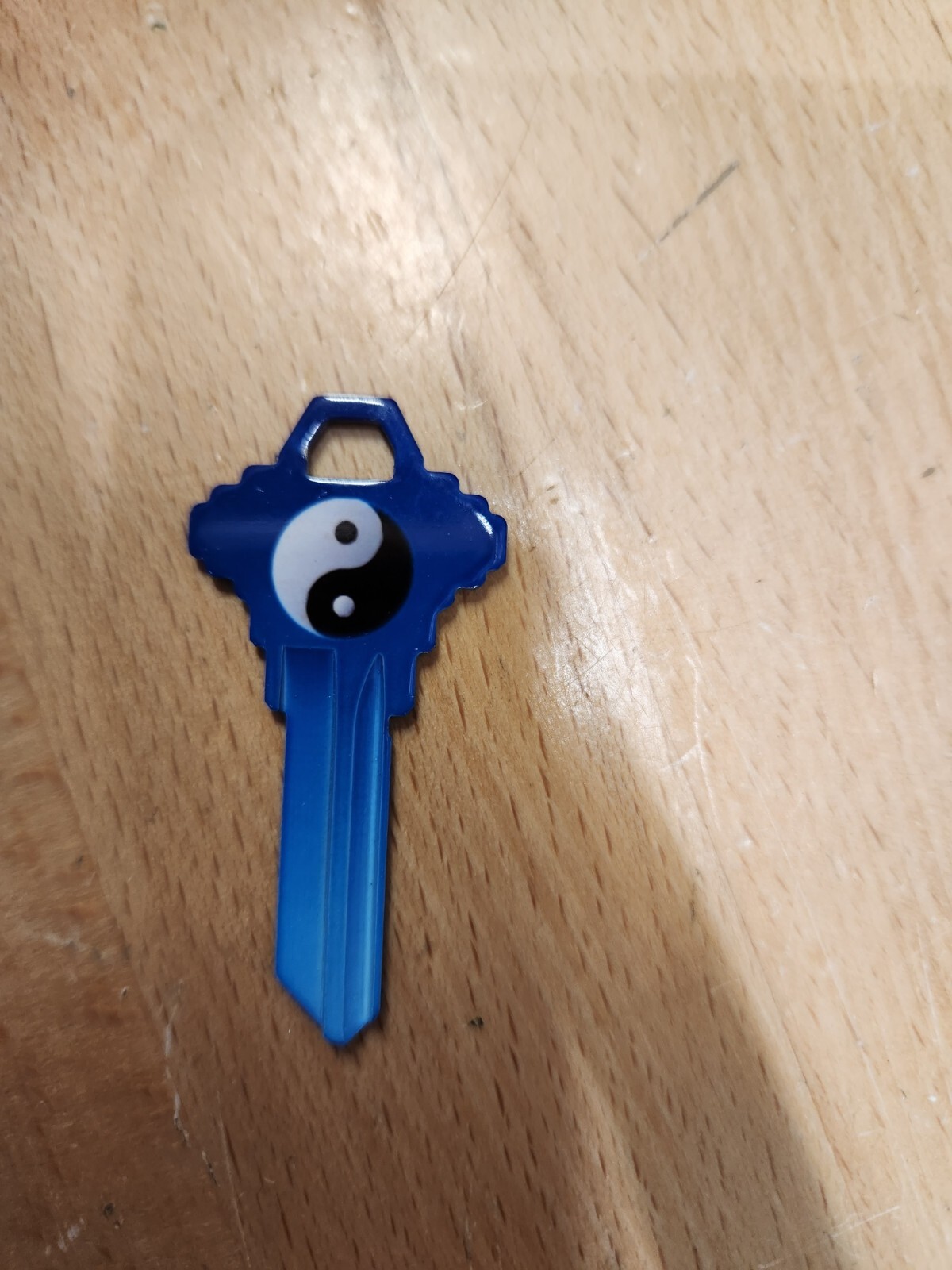 YIN YANG PRINTED SCHLAGE SC1 KEYBLANK - READ DETAILS BELOW