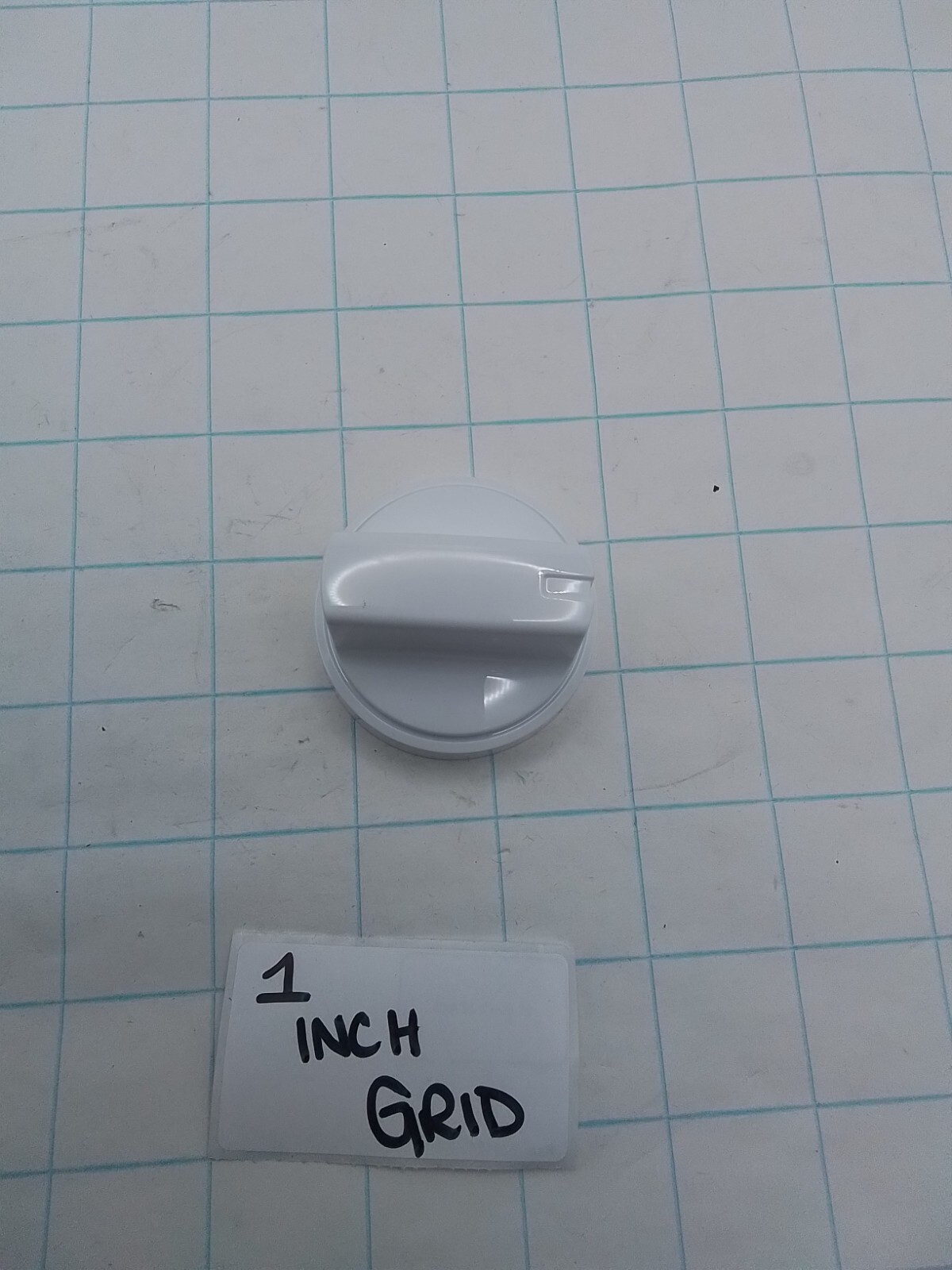 WB03X24952 GE White Range Knob (1)