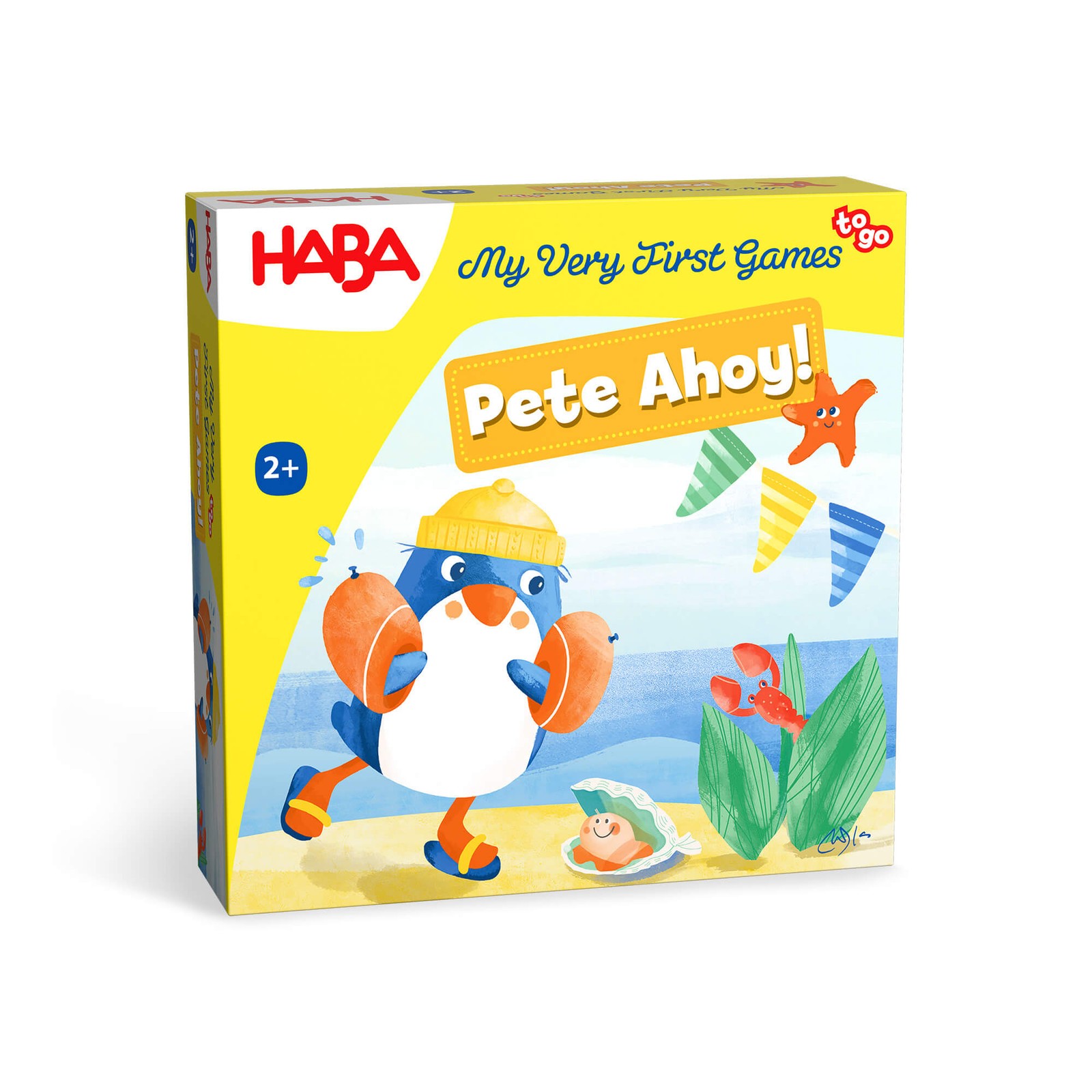 HABA My Very First Games - Pete Ahoy, Penguin-Themed Preschool Toddler Game