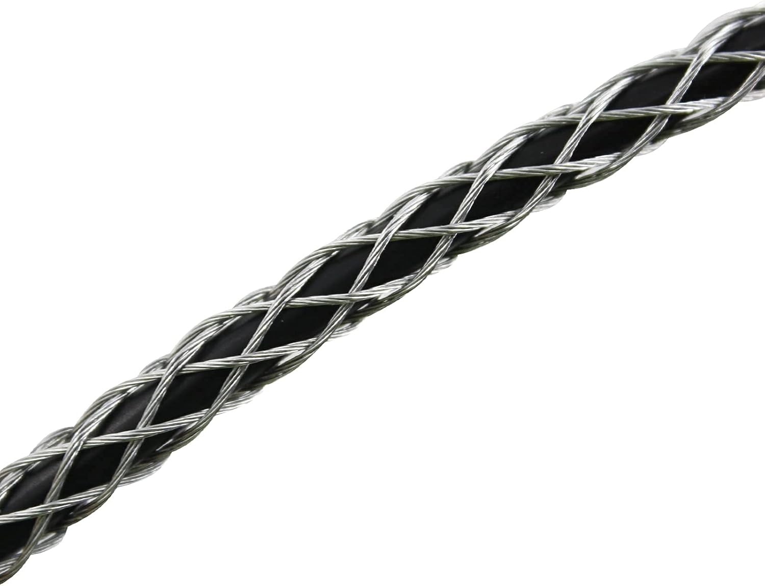 Cable Pulling Grip Sock Kit Galvanizing Steel Antislip Pipe Cable Wire Pulling G