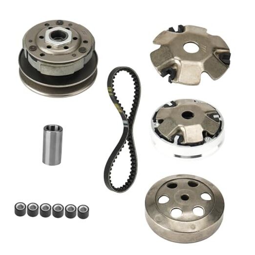 Clutch Set and Variator Assembly for Gy6 50cc, with 669 belt, for GY6 50cc 4