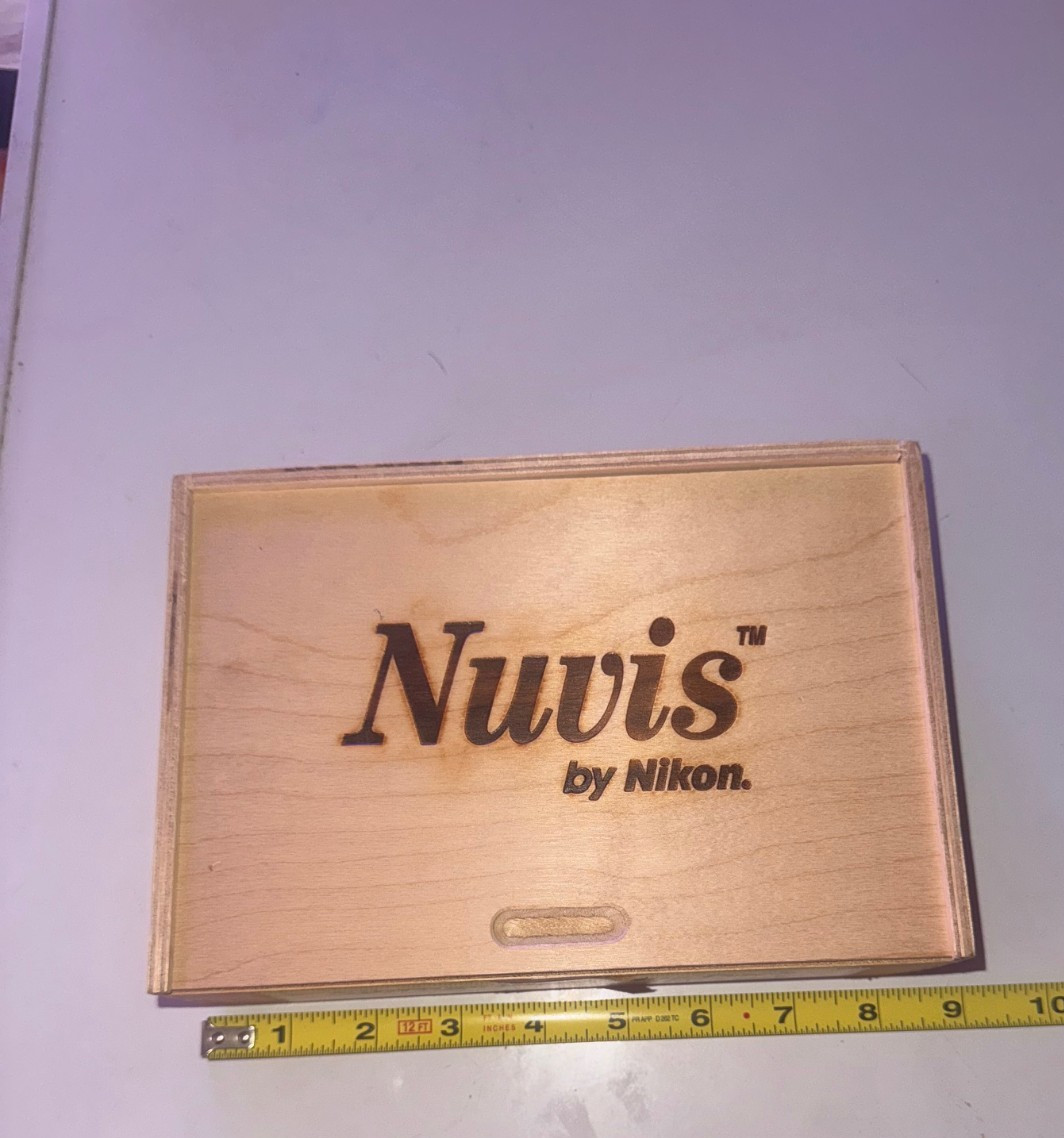 Nikon Nuvis wood film Storage Box