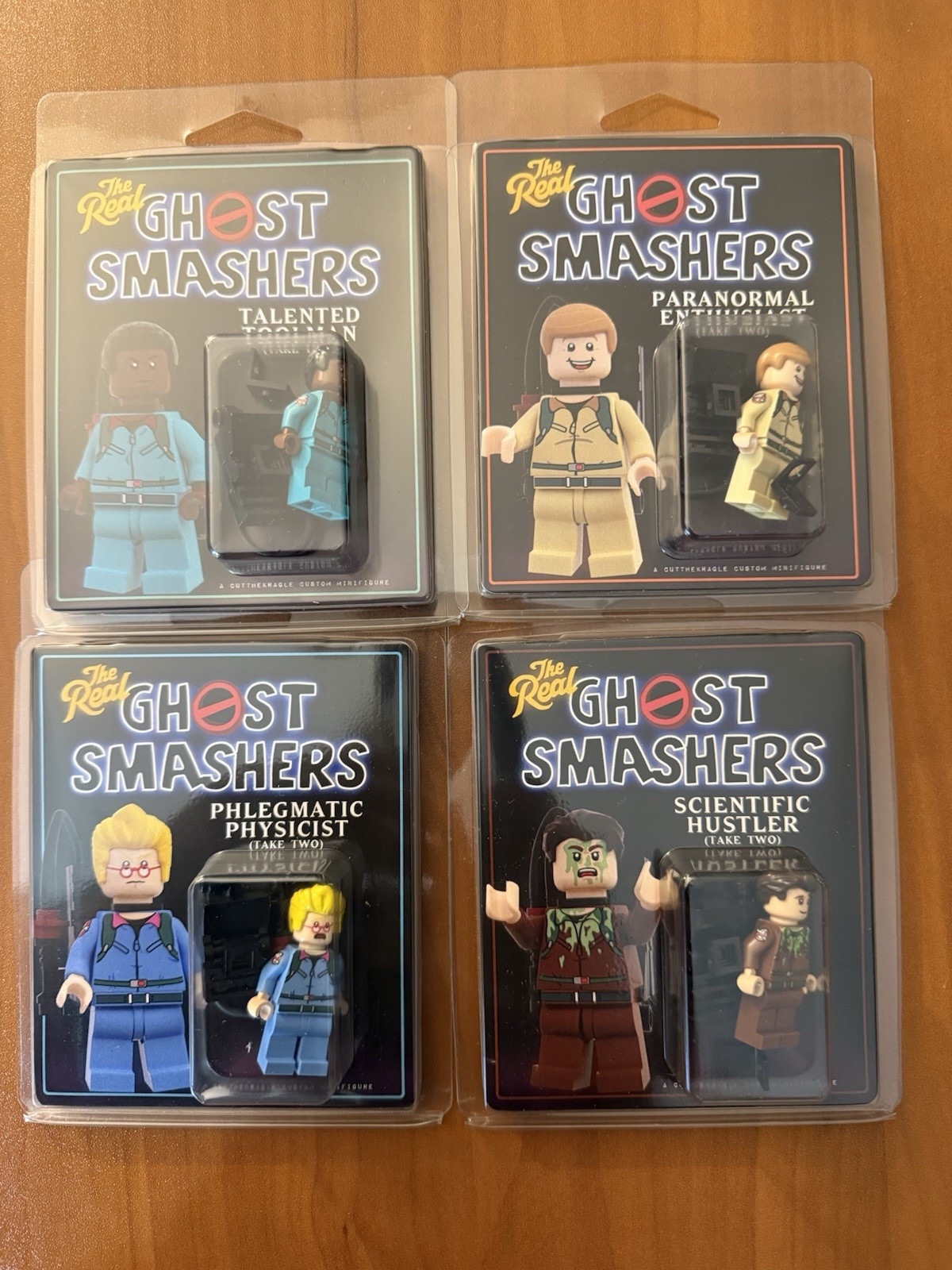 Cut The Kragle Real Ghostbusters Homage Mini-Figure Brick Set Slimed Venkman