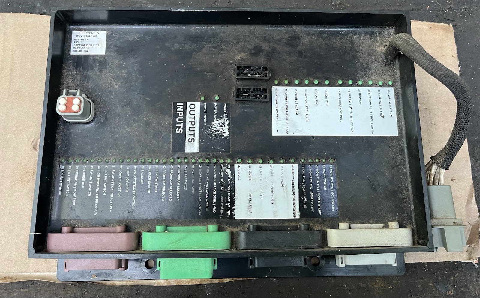 Jacobsen Textron 4139095 Controller Computer Jacobsen LF4677