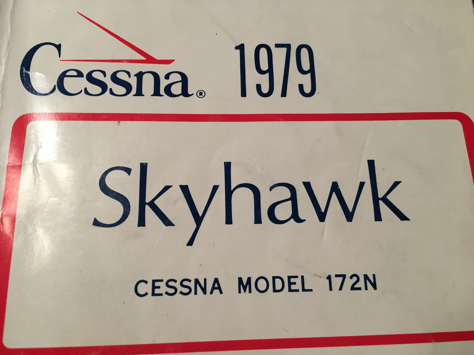 1979 Cessna 172 Pilot's Information Manual