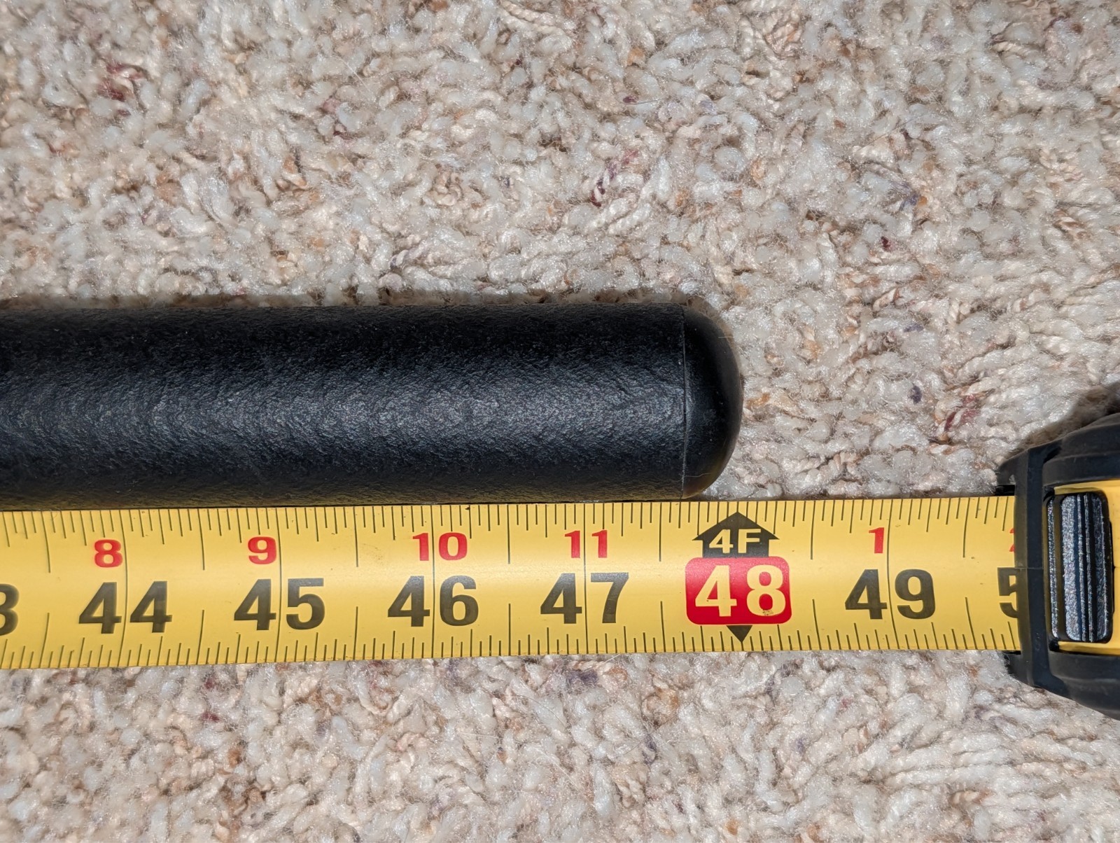 Bowflex Power Pro Lat Pulldown Bar / Squat Bar w/ D-Ring Straps