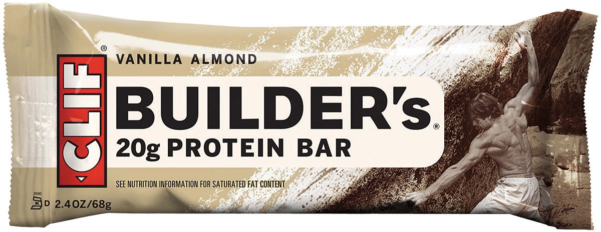 Clif Bar Clif Builder's Vanilla Almond Protein Energy Bar Pack of 12