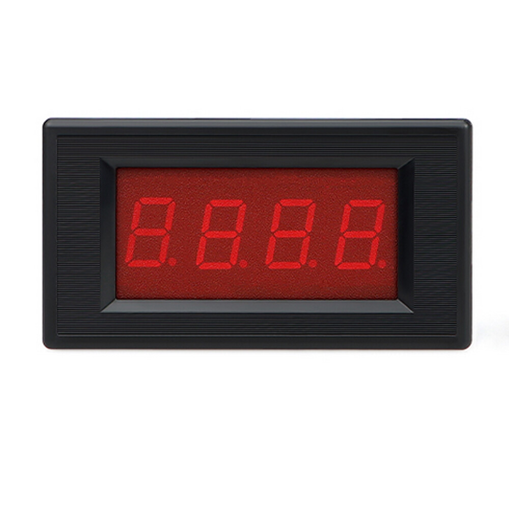 DC 2A Red LED Digital AMP Ammeter Panel Digit Current Meter Tester 0-2A DC
