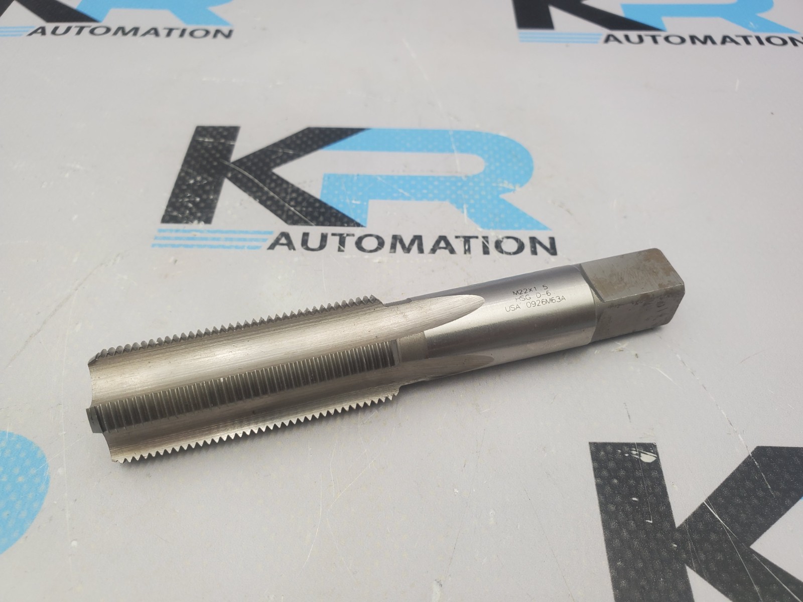 M22 X 1.5 HSG D6 4 Flute Plug Taper