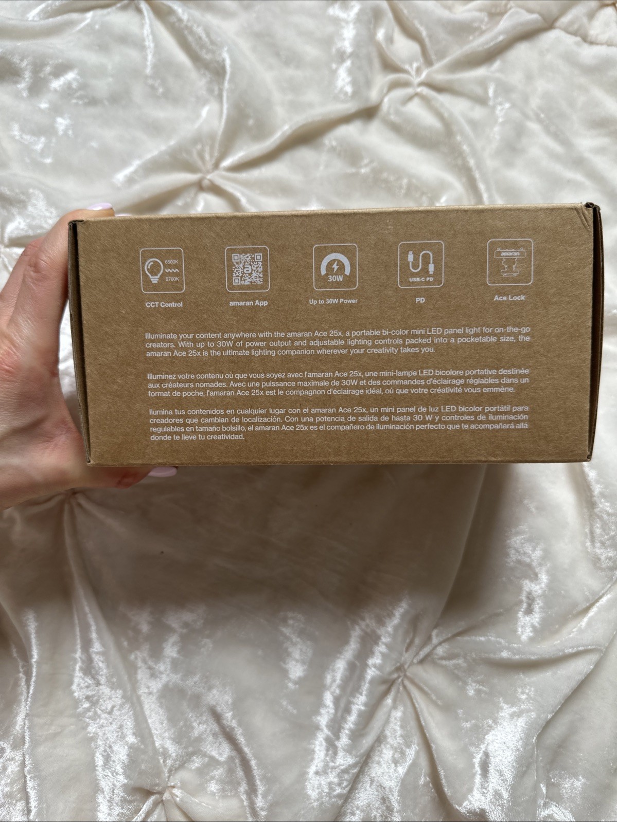 EMPTY BOX for Amaran Ace 25x
