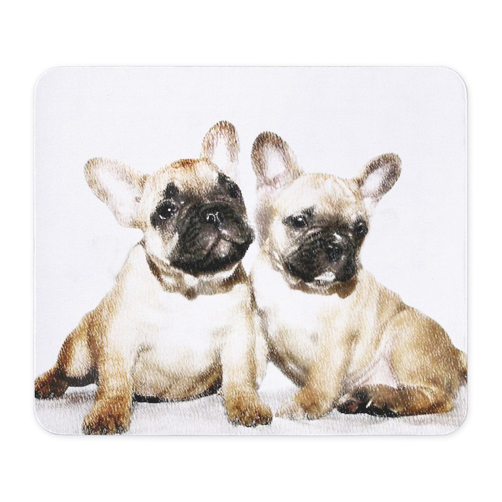 CafePress French Bulldogs Mousepad  (1272694603)