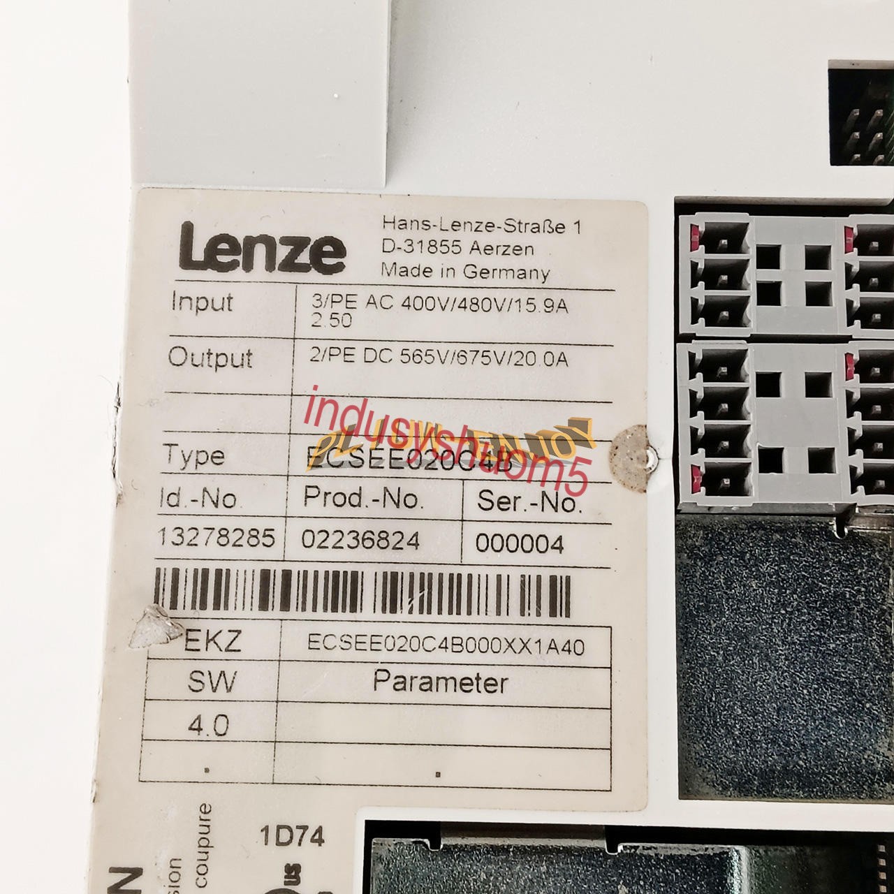 1PC Used Lenze ECSEE020C4B Servo Drive Controller Tested