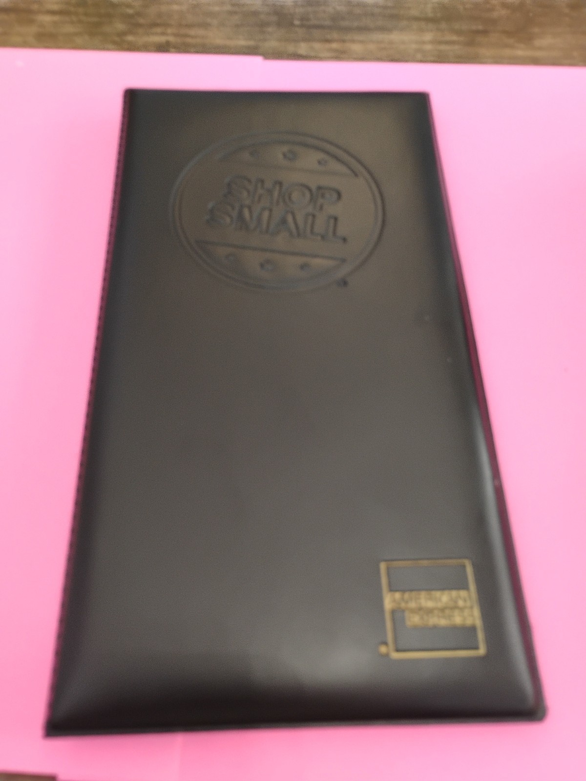 2 American Express Padded Vinyl Resteraunt CHECK or BILL Holders