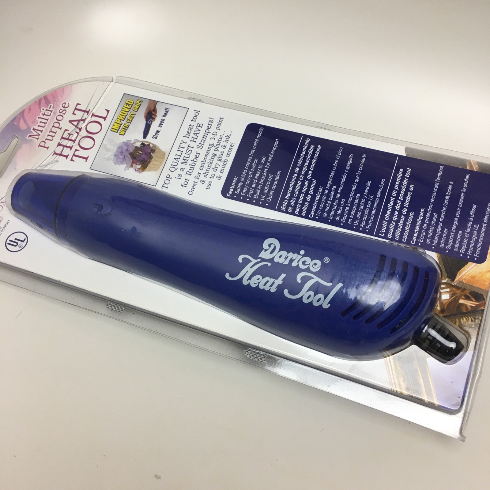 Darice Crafters Multipurpose Heat Tool Crafters Embossing Curing Shrinking