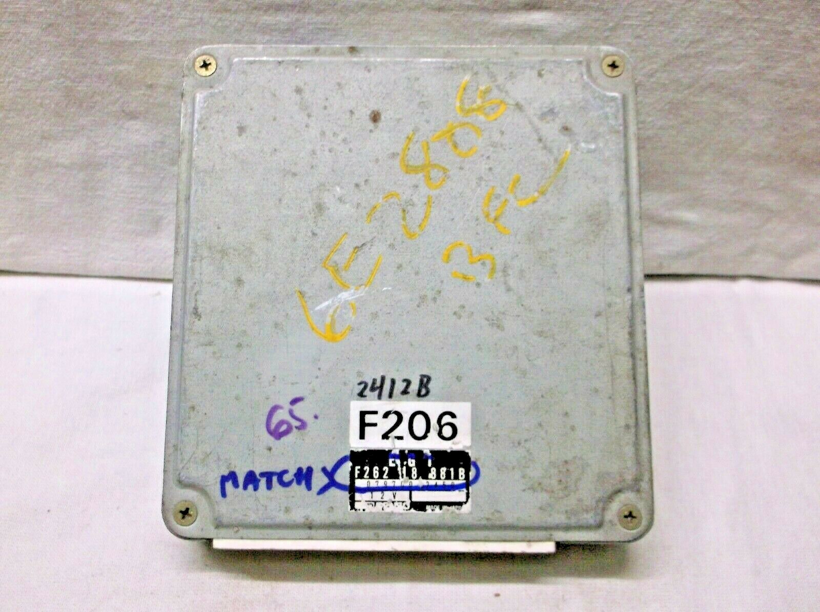 1989..89 FORD PROBE/626 /NON TURBO /ENGINE COMPUTER..ECU..ECM.PCM