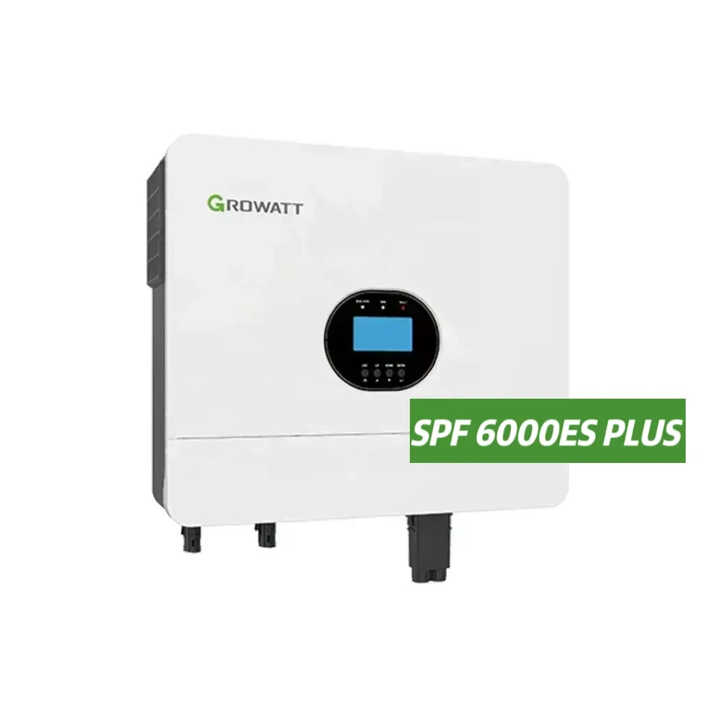 Growatt SPF 6000 Plus Off grid solar inverter 48V battery 2MPPT+WIFI as SPF 5000