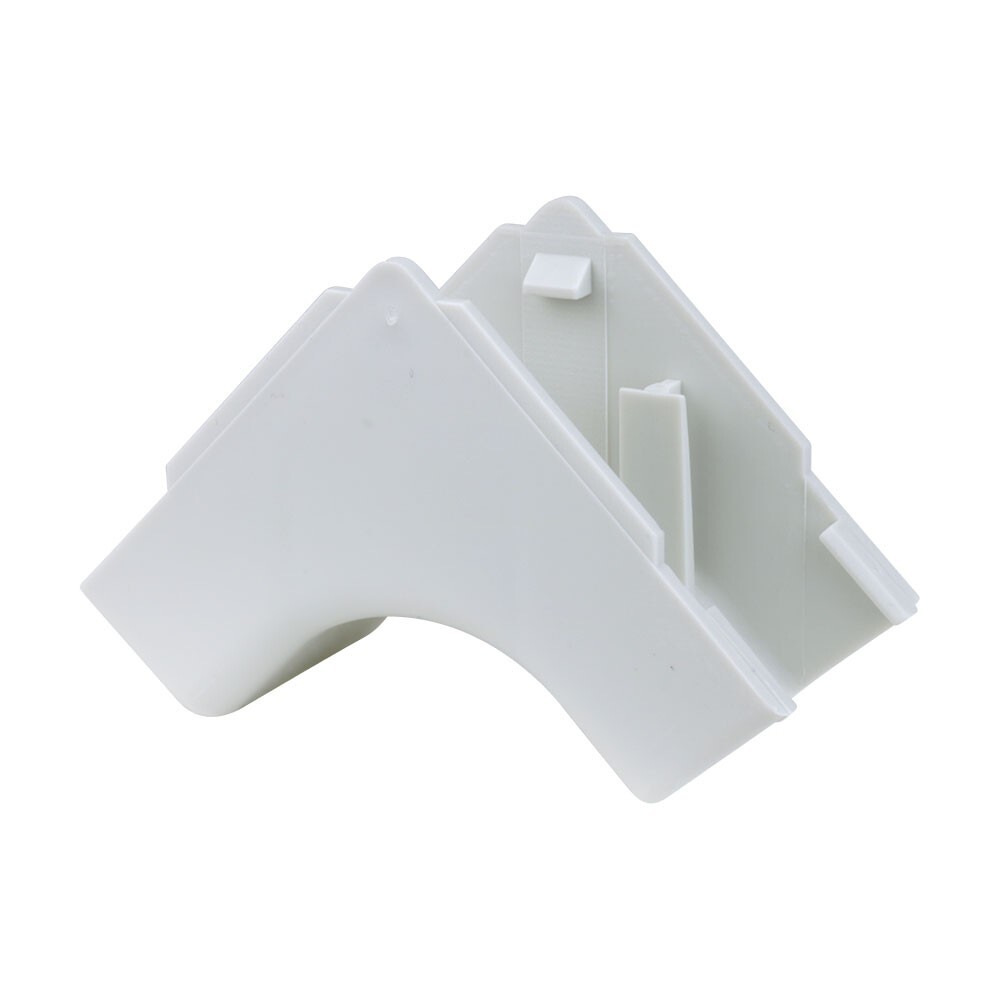 Construct Pro Raceway INSIDE Corner Adapters (1.38-inch, 5-Pack, White)