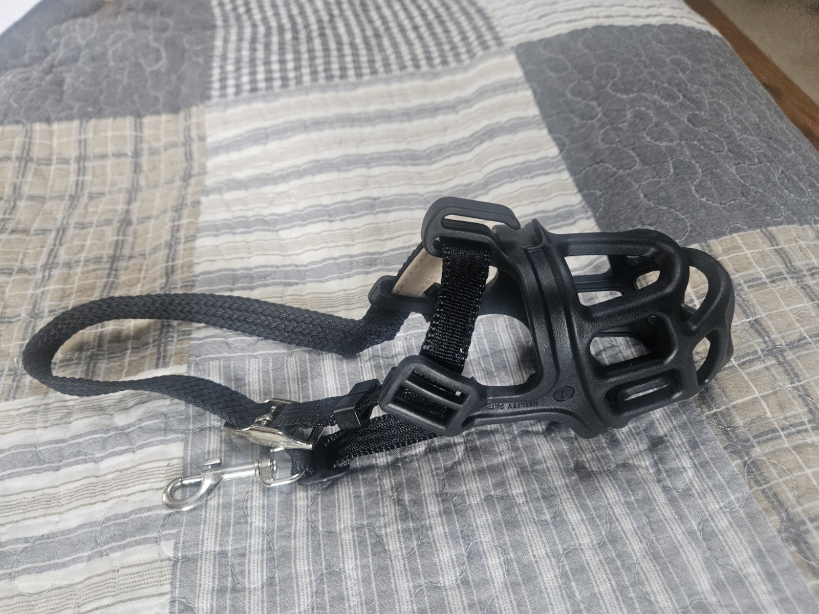 Barkless Basket Muzzle Breathable Small Dog 10-15 Pds Ajustable Comfort Size 1