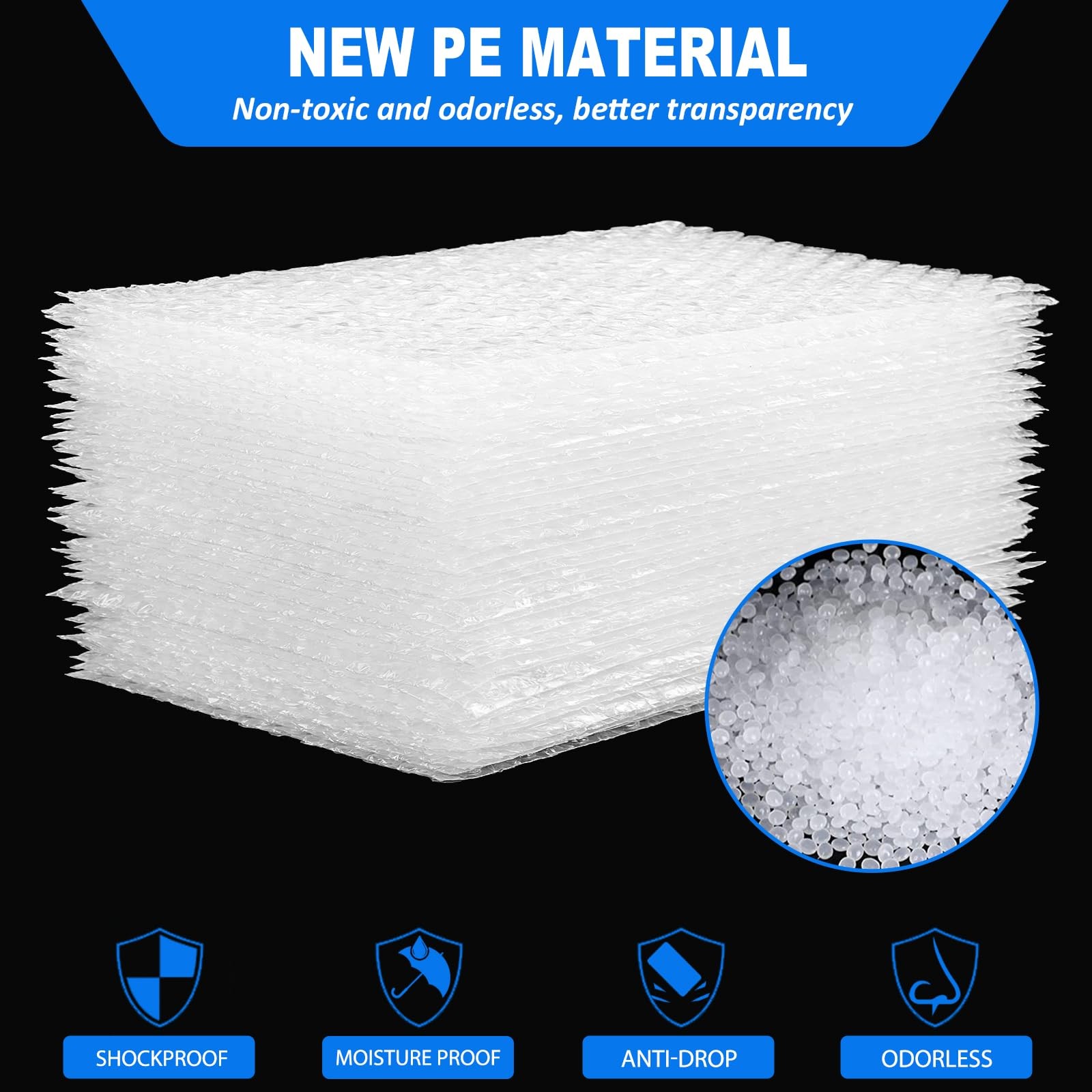 Bubble Pouches Wrap Bag 8 Inch x 10 Inch,30 Pcs Double Wall Thickening Shockp...