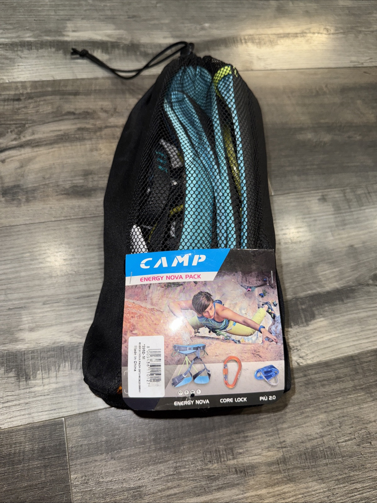 Camp Energy Nova Climbing Harness Pack Rock Climbing NEW